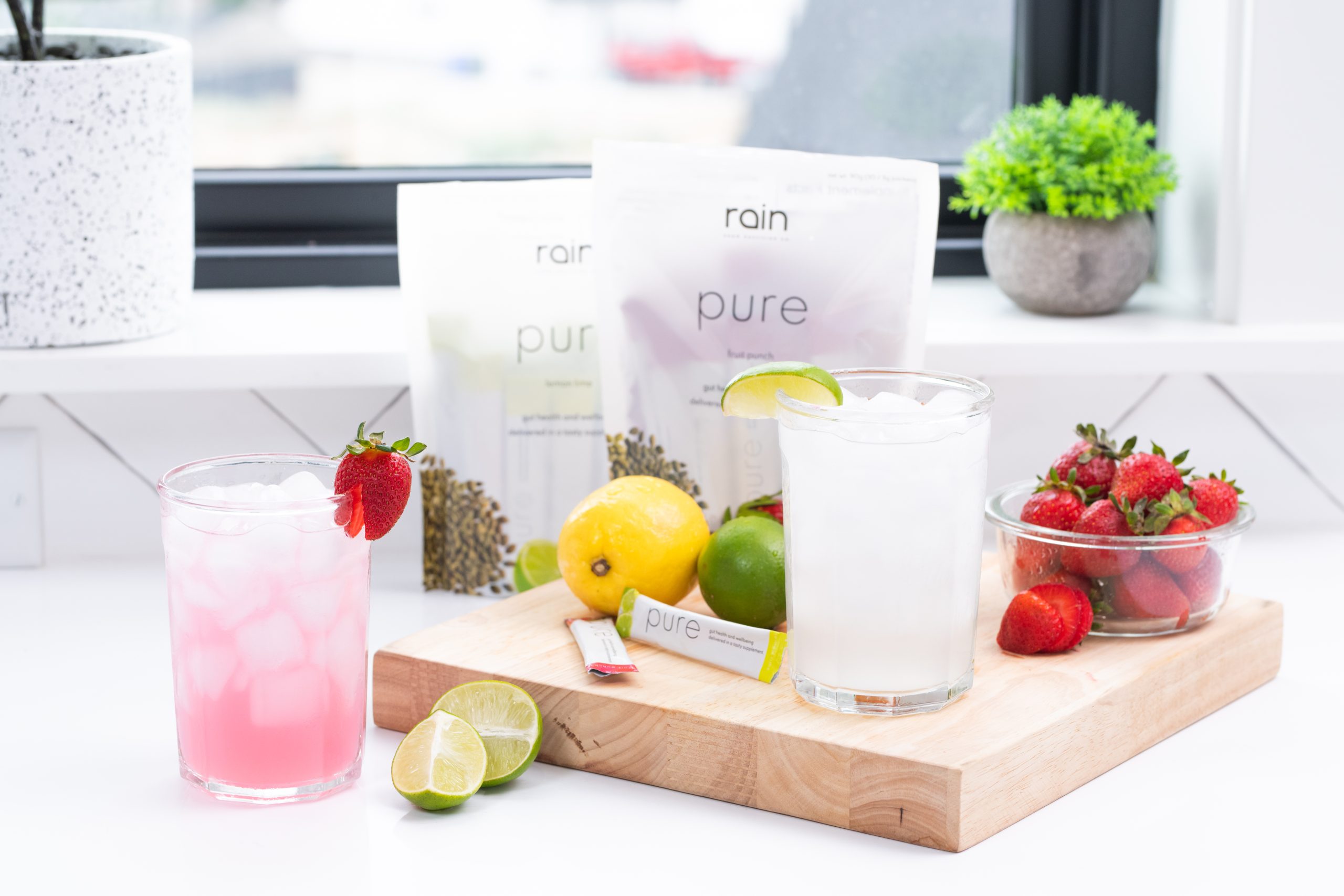 pure probiotic lemon lime - imagine 2
